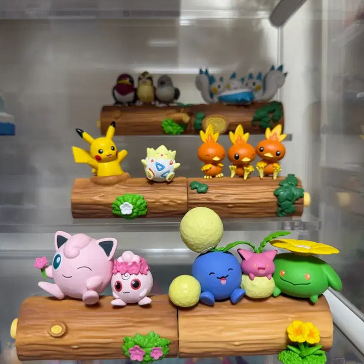 [BUNJANG] Re-Ment Pokémon Friends Together in the Tree 2nd Edition Full Set / 풀세트) 리멘트 포켓몬스터 이어붙여 사이좋은 나무 2탄