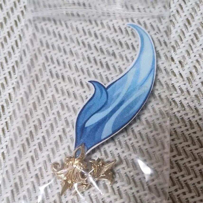 [BUNJANG] Genshin Impact Neuvillette Sea Otter Hair Accessory / 원신 20cm 해달예트 느비룡 헤어장식