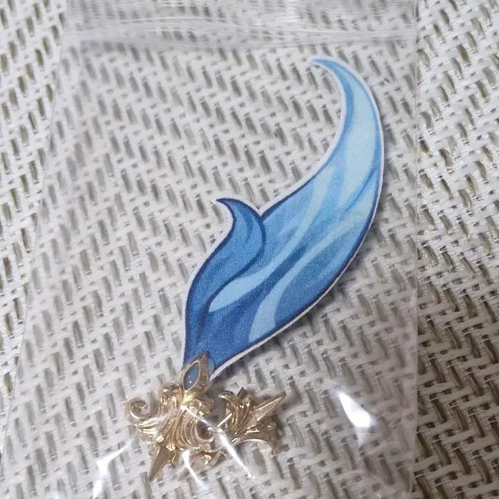 [BUNJANG] Genshin Impact Neuvillette Sea Otter Hair Accessory / 원신 20cm 해달예트 느비룡 헤어장식