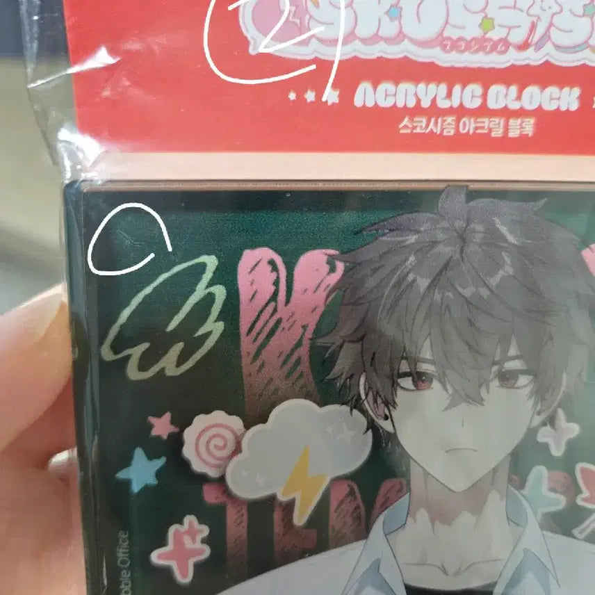 [BUNJANG] SCOSHISM Koyo TEMPEST Mirai Line Acrylic Block / 스코시즘 코요 템페스트 미라이라인 아크릴블럭 원가이하 양도