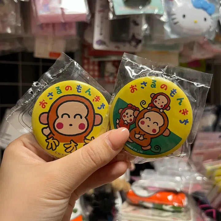 [BUNJANG] Sanrio Classic Badges Kitty, Badtz-Maru, Keroppi (1997) / 97년 산리오 고전 뱃지 키티 바츠마루 케로피