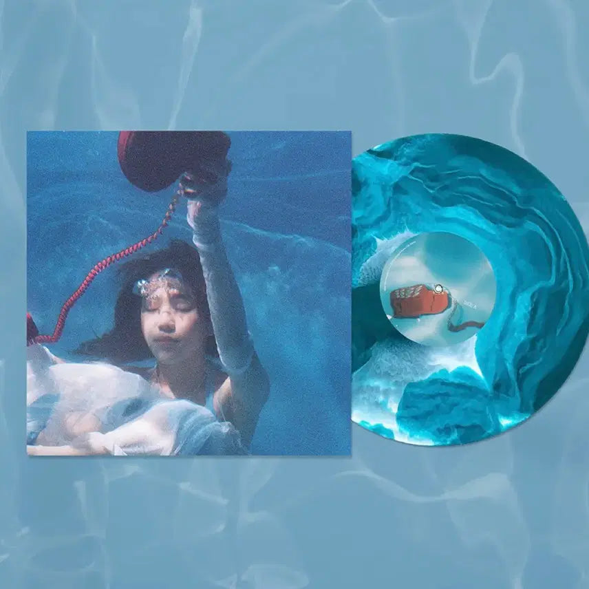 [BUNJANG] Kim Ttuddol Dream Call LP Blue Marble Color / 김뜻돌 - 꿈에서 걸려온 전화 [블루 마블 컬러 LP] 미개봉