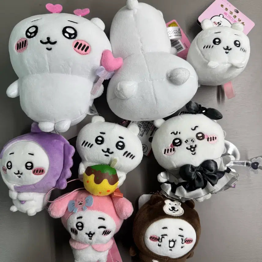 [BUNJANG] Chiikawa Plush Dolls - Hachiware &amp; Usagi / [최저가에눌가능] 치이카와 누이 처분 하치와레 우사기