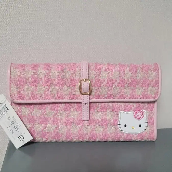 [BUNJANG] Sanrio Camellia Kitty Long Wallet / 고전 카멜리아 키티 장지갑