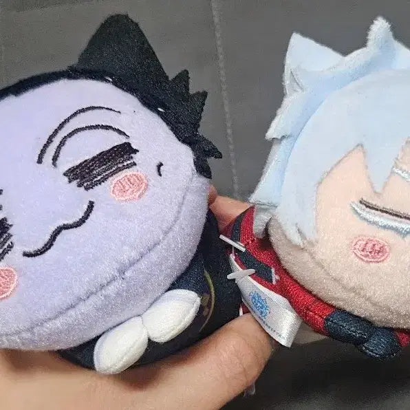 [BUNJANG] Vampire Death Too Easily Ronald &amp; Draluc Neko Plush / 흡혈귀는 툭하면 죽는다 흡툭죽 로널드, 드라루크 네코 누이구루미