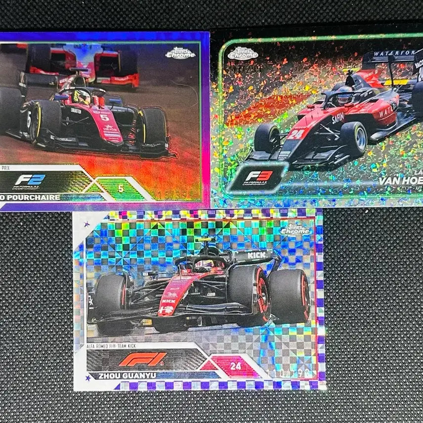 [BUNJANG] TOPPS Chrome F1 Limited Edition Set (399, 299, 199) / 탑스 크롬 F1 399,299,199한정 카드 3장 일괄