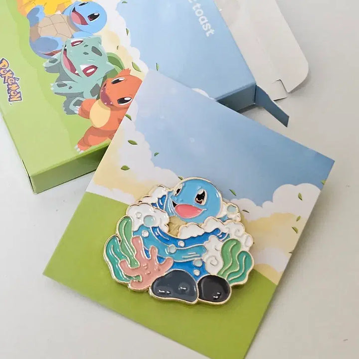 [BUNJANG] Isak Toast x Pokémon Squirtle Badge / 이삭토스트 포켓몬 콜라보 꼬부기 뱃지