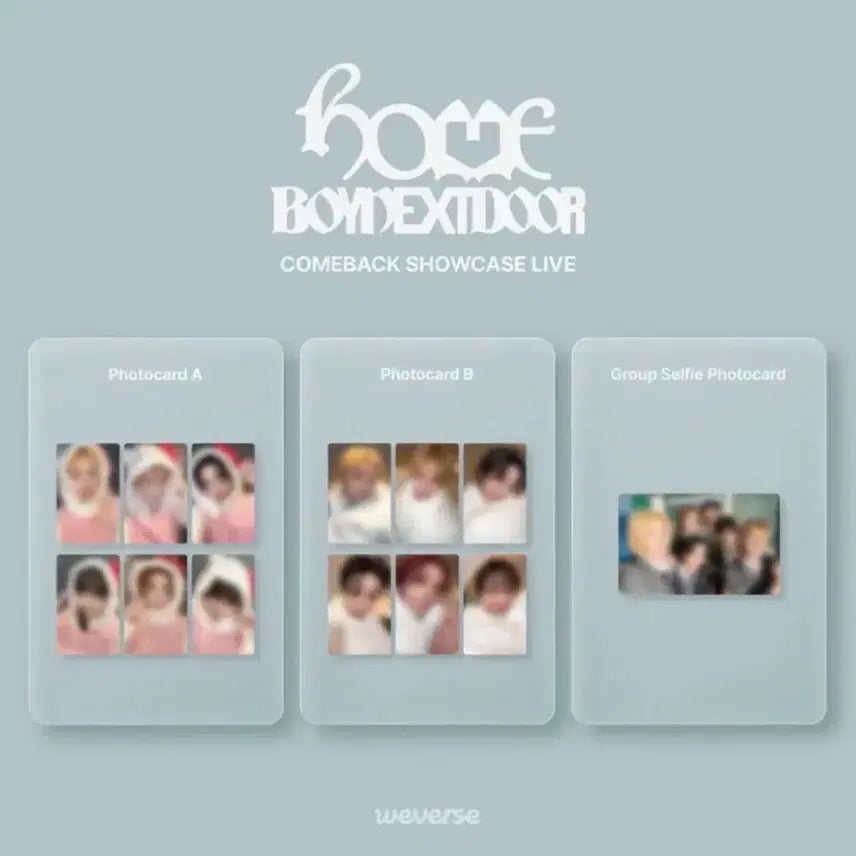 [BUNJANG] BOYNEXTDOOR Showcase Lucky Draw Split Set (Sungho, Riwoo, Leehan) / 성호리우이한) 보이넥스트도어 쇼케이스 특전 분철