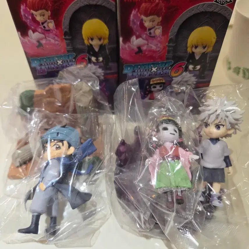 [BUNJANG] Hunter x Hunter Killua Nanika Jin Desk Realament Vol. 6 Figure (Sealed) / [미개봉]헌터헌터 키르아 나니카 진 데스크탑 리멘트 6탄 피규어