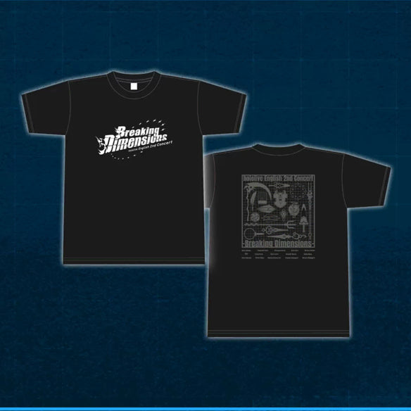 [BUNJANG] Hololive EN 2nd Concert Breaking Dimensions T-Shirt / 홀로라이브en 2nd 콘서트 티셔츠 /Breaking Dimensions