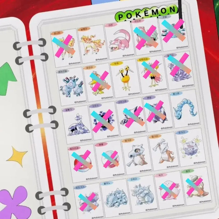 [BUNJANG] Pokemon Art Toy Sticker Swap - Sealed / 포켓몬 아트윅 띠부씰 교환합니다