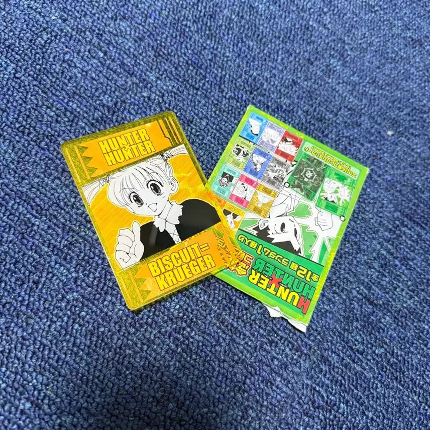 [BUNJANG] Hunter x Hunter Nen Ability Acrylic Card Bisque / 헌터헌터 넨카드 넨 능력 아크릴 카드 비스케