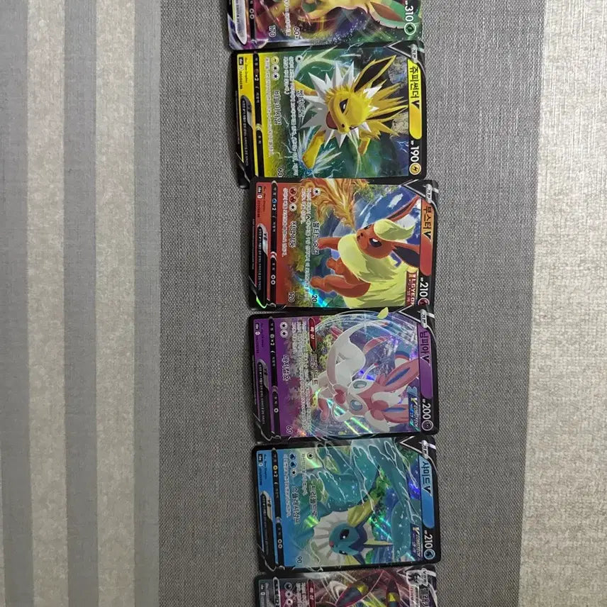 [BUNJANG] Pokemon Cards Eeveelutions VMAX Full Set / 포켓몬카드 이브이즈 VMAX