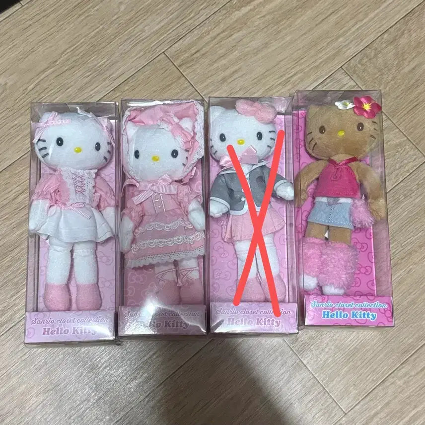[BUNJANG] Sanrio Closet Collection Hello Kitty Plush / 산리오 클로젯 컬렉션 헬로키티 인형