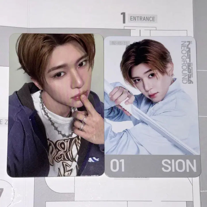 [BUNJANG] NCT WISH Sichen Lucky Draw Photocard Set / 엔시티위시 10주년팝업 네오그라운드 시온 트레카 set nctwish포카