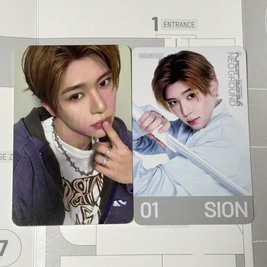 [BUNJANG] NCT WISH Sichen Lucky Draw Photocard Set / 엔시티위시 10주년팝업 네오그라운드 시온 트레카 set nctwish포카