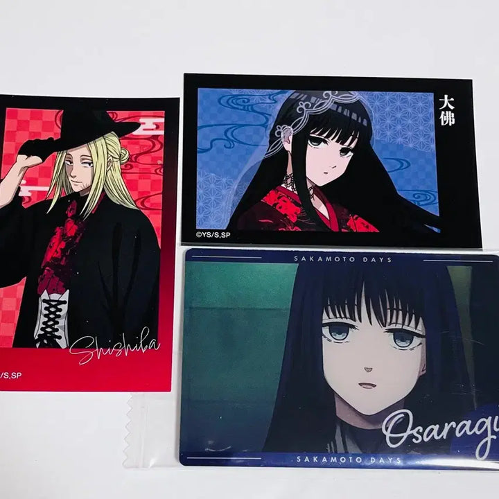 [BUNJANG] Sakamo Days Card Set / 사카모토데이즈 시시바 오사라기 웨하스 화양절충 포토카드 포카 사카데이