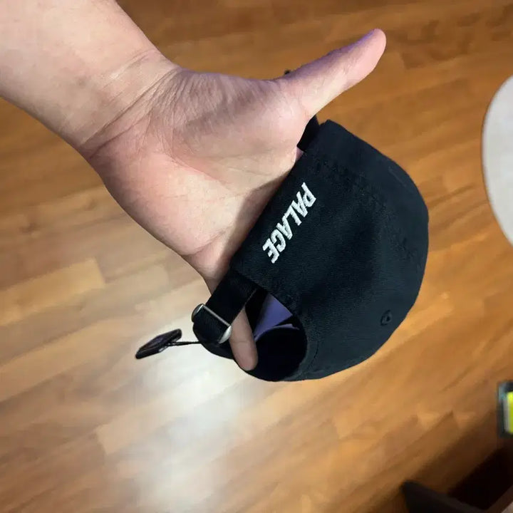 [BUNJANG] Palace P 6-Panel Cap Black 26SS New / 팔라스 P 6-패널 블랙 볼캡 26SS 새상품