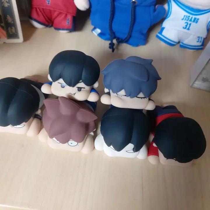 [BUNJANG] Garbage Time Volley Ball Figurines Bundle Set / 가비지타임 갑타 볼빵빵피규어 6종 세트(택포)