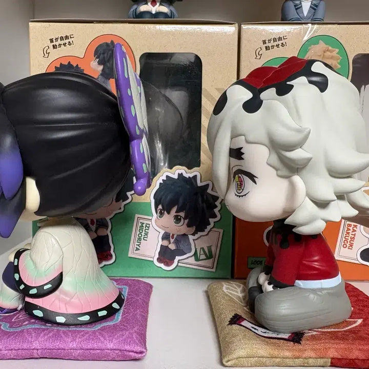 [BUNJANG] Demon Slayer Doma &amp; Shinobu Lookup Figure (with bonus) / 귀멸의 칼날 귀칼 도우마 시노부 룩업 피규어 (특전O)
