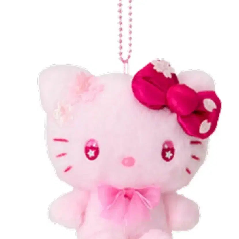 [BUNJANG] Sanrio Hello Kitty Sakura Mascot Holder Keychain / 산리오 헬로키티 사쿠라 마스코트 홀더 키링 일본 정품