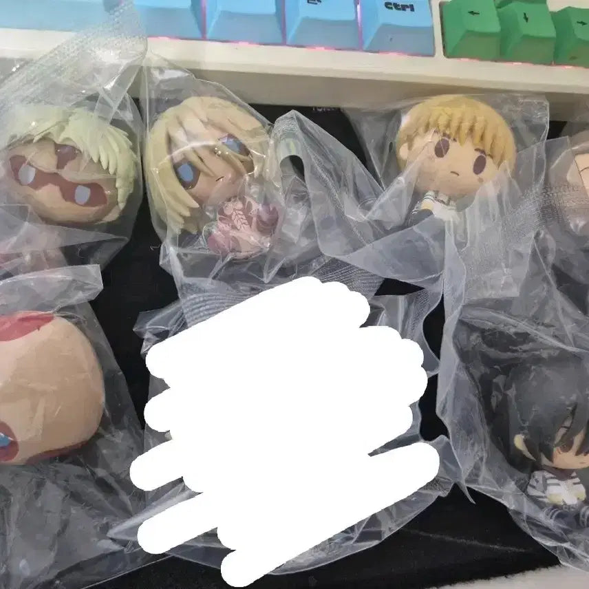 [BUNJANG] Attack on Titan Chokonokko Figures Bundle Set / 진격의거인 초코노코 h,i상 일괄 판매