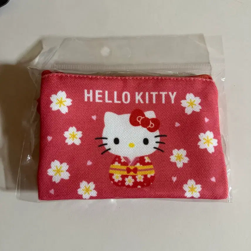 [BUNJANG] Hello Kitty Kimono Pouch Wallet / 헬로키티 기모노 파우치 지갑