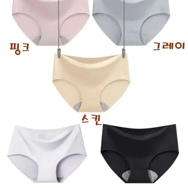 [SOLD OUT] 노라인 심리스 팬티 5종세트
