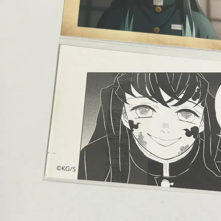 [BUNJANG] Demon Slayer Muichiro Tokito Business Card Pascha Kore Set / 귀멸의 칼날 무이치로 명함 파샤코레 포토 카드 2장 일괄