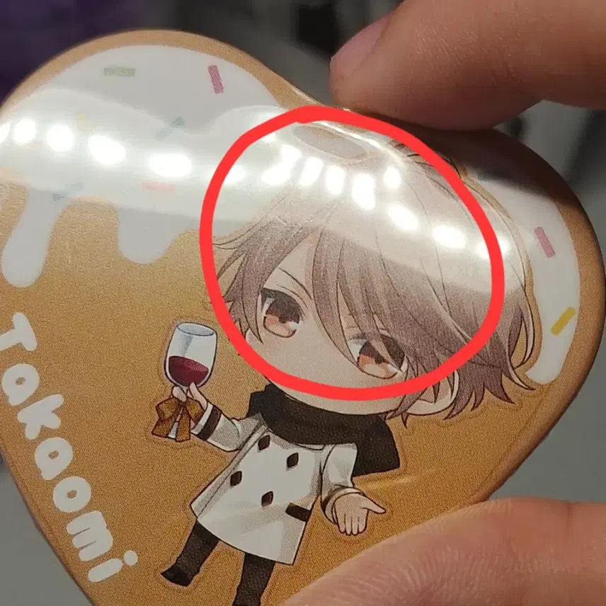 [BUNJANG] Stand My Heroes Takaomi Can Badge / 스탠드 마이 히어로즈 타카오미 캔뱃지