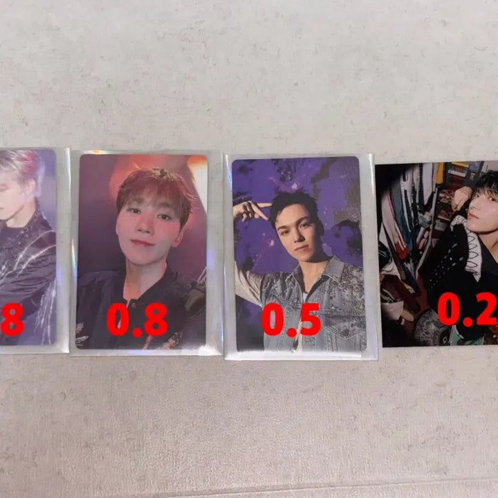 [BUNJANG] SEVENTEEN Photocard / 세븐틴 포카