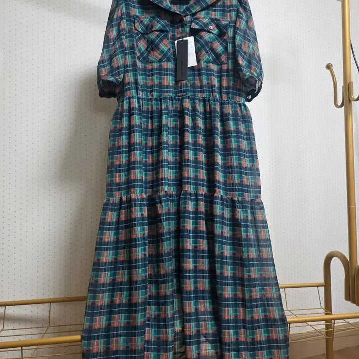 [BUNJANG] Karl Lagerfeld Chiffon Dress Size 66 / 칼라거펠트 쉬폰원피스66사이즈(새상품)