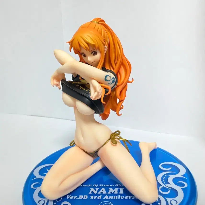 [BUNJANG] MegaHouse Portrait.Of.Pirates Nami 3rd Anniversary Figure / 원피스 메가하우스 pop 나미 3rd 피규어