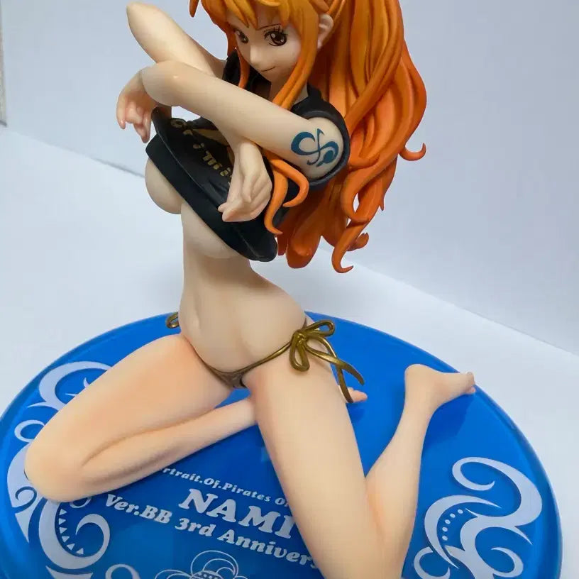 [BUNJANG] MegaHouse Portrait.Of.Pirates Nami 3rd Anniversary Figure / 원피스 메가하우스 pop 나미 3rd 피규어