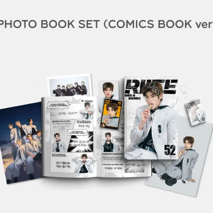 [BUNJANG] RIIZE Sungchan Wonbin Comic Book Concert Tour Rising Hard Photobook Set / 라이즈 원빈 성찬 코믹북 콘서트 투어 라이징 라우드 포토북 세트 코믹스북
