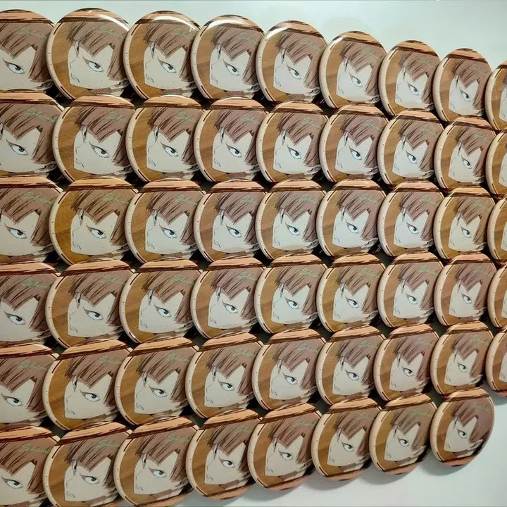 [BUNJANG] Haikyuu!! Shirabu Kenjiro Can Badge Bundle Set / 하이큐 시라부 켄지로 캔뱃지 일괄