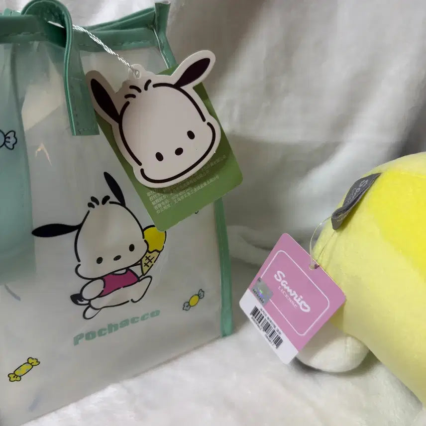 [BUNJANG] Pochacco Plush Pencil Doll &amp; Accessories Bundle / 포챠코 인형잡화 일괄(포챠코 연필인형)