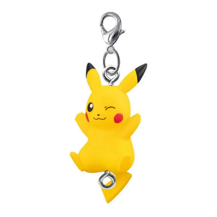 [BUNJANG] Pokemon Pikachu, Raichu Gacha Figures (Sitting, Dangling) / 포켓몬 피카츄, 라이츄 가챠 (앉아있는 피타츄, 대롱대롱)