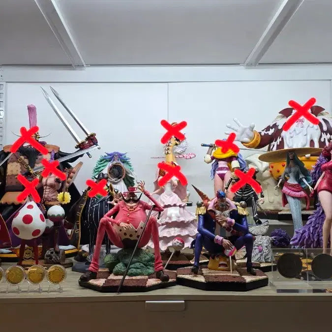 [SOLD OUT] 빅맘해적단 개별판매 원피스레진
