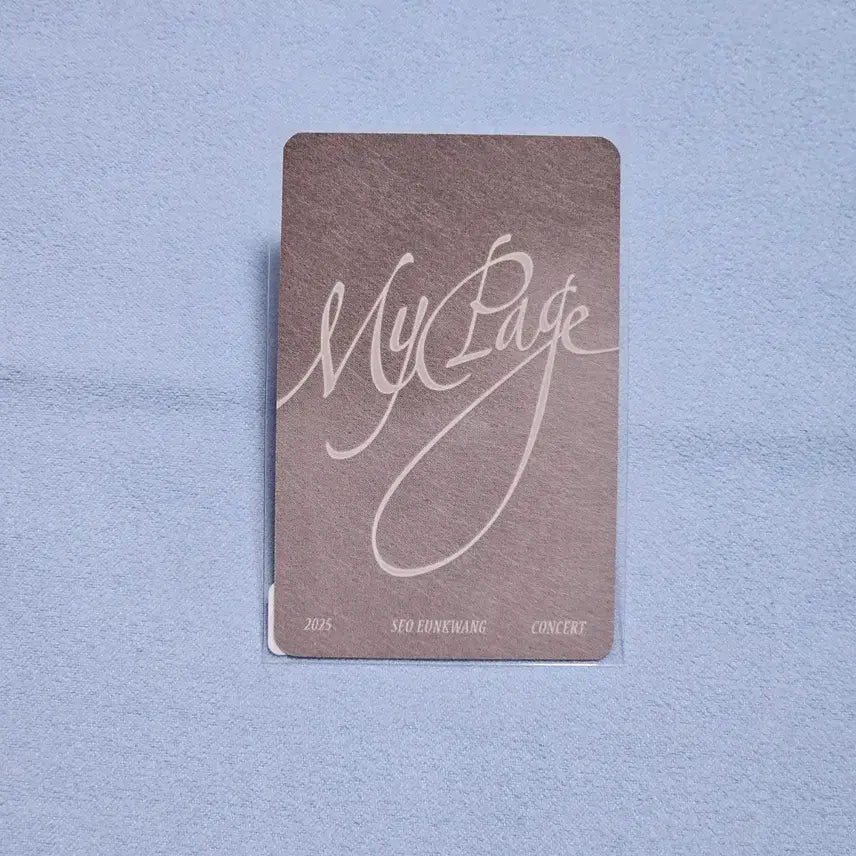 [BUNJANG] BTOB Seo Eunkwang Solo Concert MD Trading Photocard / 비투비 서은광 솔로콘서트 MD 트레카 포카