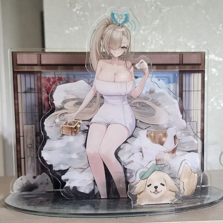 [BUNJANG] Blue Archive Ichinose Asuna Onsen Acrylic Stand / 블루아카이브 이치노세 아스나 온천 아크릴 스텐드 비공굿 판매합니다