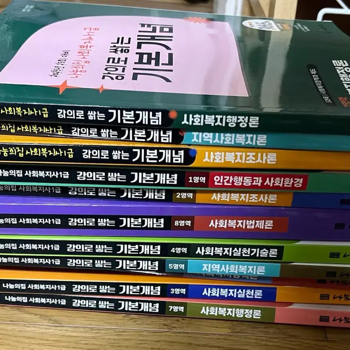 [BUNJANG] Nanum House Social Worker Level 1 2025 Revised Edition Exam Study Book / 나눔의집 사회복지사 1급 2025 개정판 수험서 판매