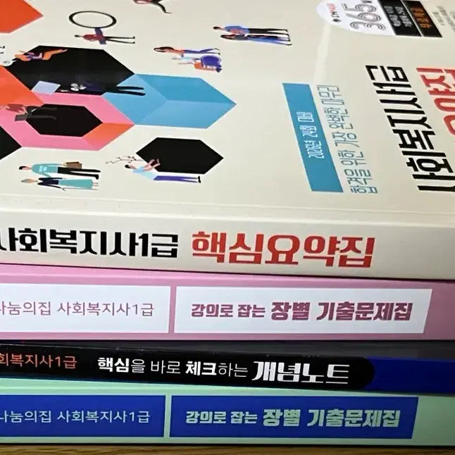 [BUNJANG] Nanum House Social Worker Level 1 2025 Revised Edition Exam Study Book / 나눔의집 사회복지사 1급 2025 개정판 수험서 판매