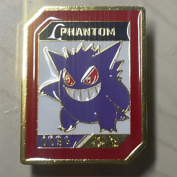 [BUNJANG] Pokemon Issac Toast Phantom Badge / 포켓몬 이삭토스트 팬텀 뱃지