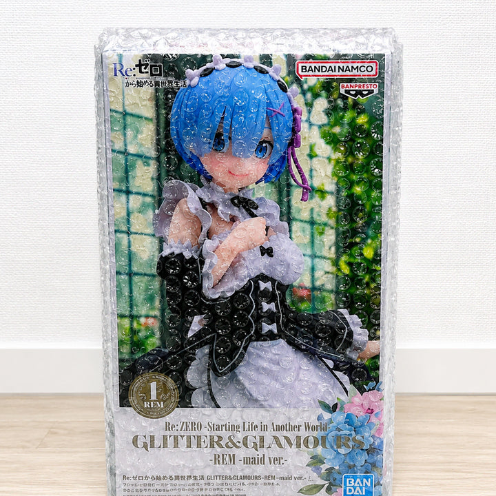 [BUNJANG] Re:Zero Rem Maid Ver. G&amp;G Glitter &amp; Glamorous Figure (Sealed) / (미개봉) 리제로 렘 메이드.ver G&amp;G 글리터 앤 글래머러스