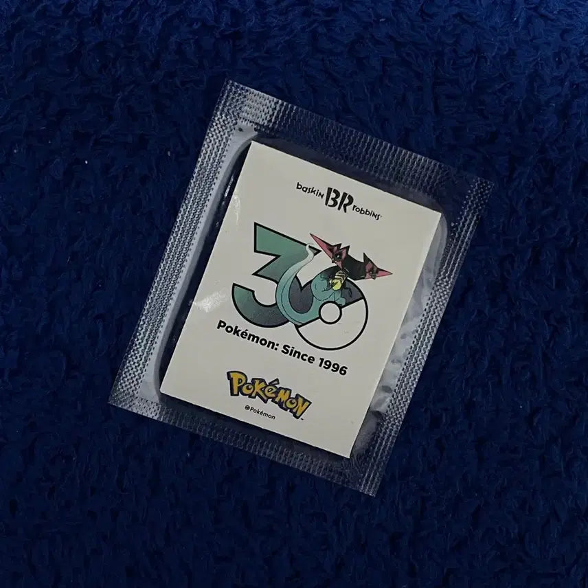 [BUNJANG] Baskin Robbins Pokemon 30th Anniversary Drako Sticker / 배스킨라빈스 포켓몬 스티커 30주년 드래펄트
