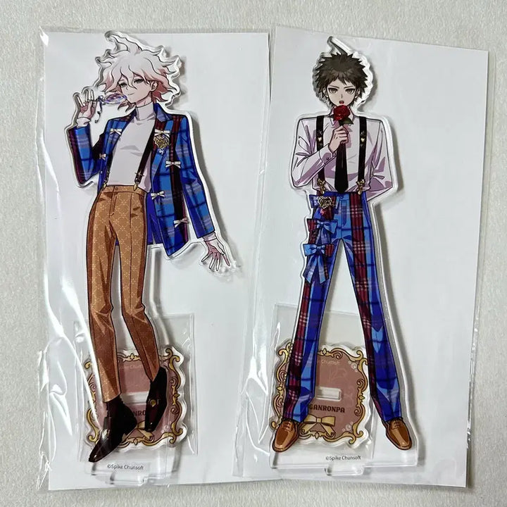 [BUNJANG] Danganronpa Acrylic Stand Set (Komaeda &amp; Hinata) / 단간론파 아크릴 스탠드 코마에다&amp;히나타 세트