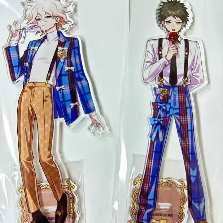 [BUNJANG] Danganronpa Acrylic Stand Set (Komaeda &amp; Hinata) / 단간론파 아크릴 스탠드 코마에다&amp;히나타 세트