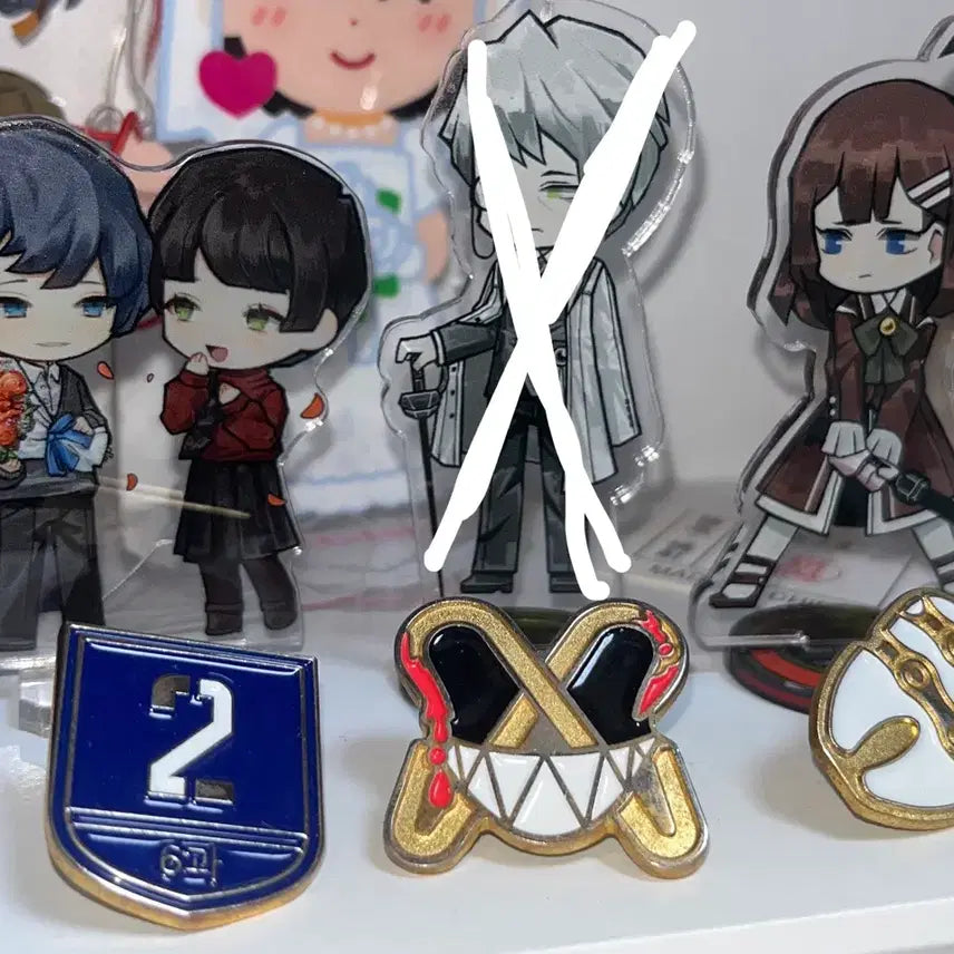[BUNJANG] Library of Ruina Merchandise Bundle (Metal Badges, Animate Fair, Acrylic Stands) / 라오루 굿즈 일괄 처분 (금속뱃지, 애니메이트페어, 아크릴스탠드)