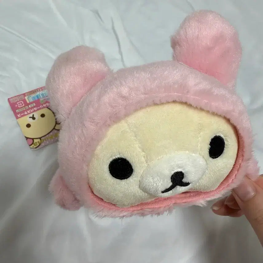 [BUNJANG] Rilakkuma Vintage Rabbit Card Reel Pass Case / 코리락쿠마 고전 우사기 카드 릴패스 케이스 카드케이스 인형 산엑스